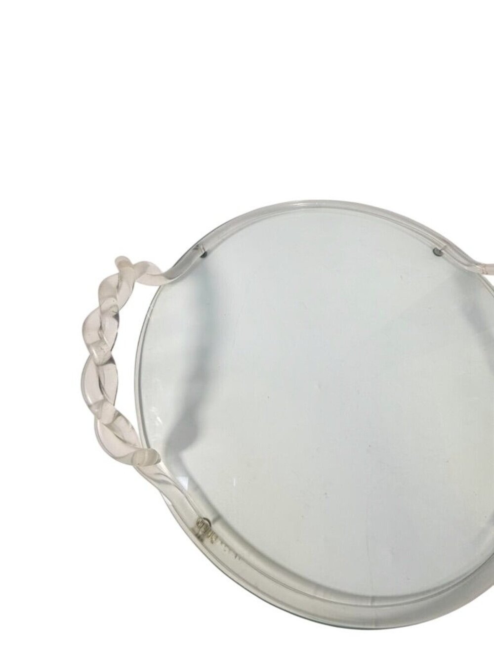 Vanity Boudoir Bar Serving Tray Vintage 1960s Dorothy Thorpe Style MCM Lucite Ac - Picture 8 of 16